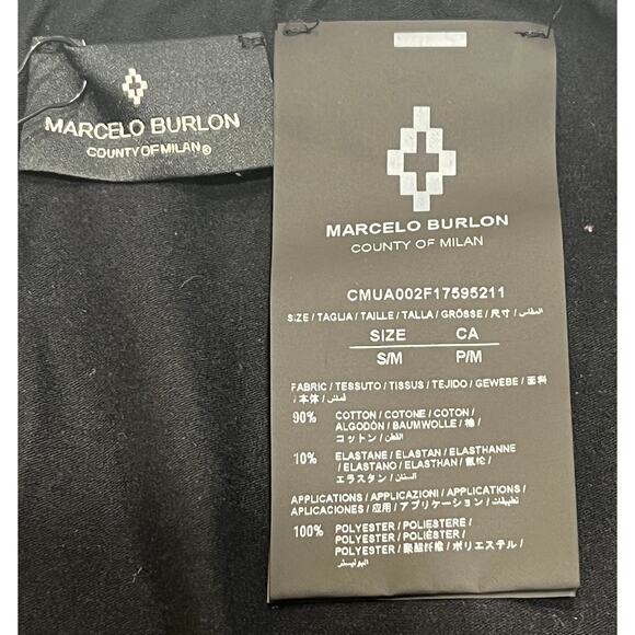 8-83 MARCELO BURLON Men's Bikini Brief Underwear Lightning Black Small - Picture 4 of 7